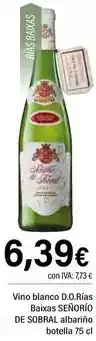 Cash Ifa Señorío de sobral - vino blanco d.o. rias baixas oferta