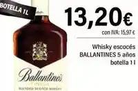 Cash Ifa Ballantine's - vino tinto oferta