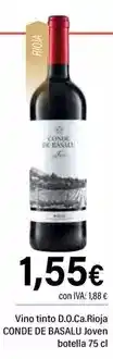 Cash Ifa Condes de albarei - vino tinto d.o.ca.rioja joven oferta