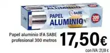 Cash Ifa Ifa sabe - papel aluminio profesional oferta
