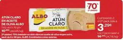 Supercor ALBO Atún claro en aceite de oliva oferta