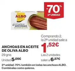 Supercor ALBO Anchoas en aceite de oliva oferta