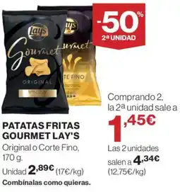 Supercor LAY'S Patatas fritas gourmet oferta