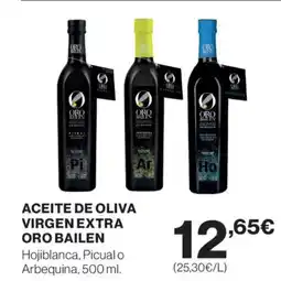 Supercor ORO BAILEN Aceite de oliva virgen extra oferta