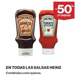 Supercor HEINZ En todas las salsas oferta