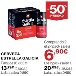 Supercor ESTRELLA GALICIA Cerveza oferta