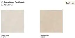 Distriplac Argebnta cerámica - porcelánico rectificado lowell light/lowell cream oferta