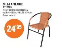 Optimus Silla apilable oferta