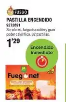 Optimus Fuegonet - pastilla encendido oferta