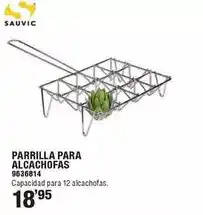 Optimus Parrilla para alcachofas oferta