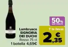 Carrefour Market Signoria dei duchi - lambrusco oferta