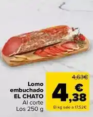 Carrefour Market El chato - lomo embuchado oferta