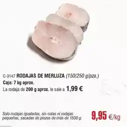 Abordo Solo - rodajas de merluza oferta