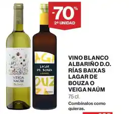 Supercor Vino blanco albariño d.o. rías baixas lagar de bouza o veiga naúm oferta
