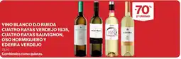 Supercor Vino blanco d.o rueda cuatro rayas verdejo 1935, cuatro rayas sauvignon, oso hormiguero y ederra verdejo oferta