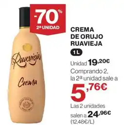 Supercor RUAVIEJA Crema de orujo oferta