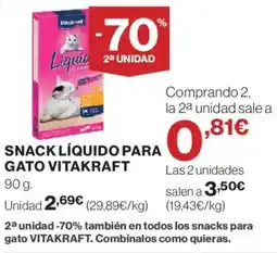 Supercor VITAKRAFT Snack líquido para gato oferta