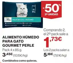 Supercor Alimento húmedo para gato gourmet perle oferta