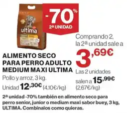Supercor ULTIMA Alimento seco para perro adulto medium maxi oferta