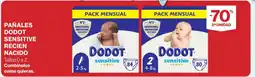 Supercor DODOT Pañales sensitive recien nacido oferta