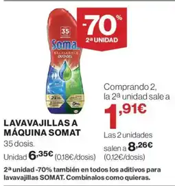 Supercor SOMAT Lavavajillas a máquina oferta