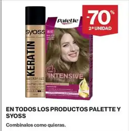Supercor PALETTE Y SYOSS En todos los productos oferta