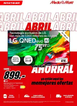 MediaMarkt LG QNED MiniLED 75" 4K 75QNED87A6B oferta