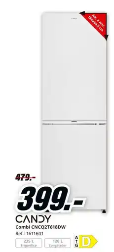 MediaMarkt CANDY Combi CNCQ2T618DW oferta