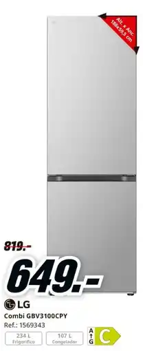MediaMarkt LG Combi GBV3100CPY oferta