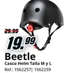 MediaMarkt BEETLE Casco Helm Talla My L oferta