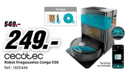 MediaMarkt CECOTEC Robot friegasuelos Conga X50 oferta