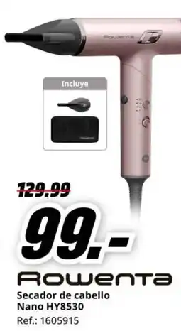 MediaMarkt ROWENTA Secador de cabello Nano HY8530 oferta