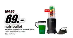 MediaMarkt NUTRIBULLET Batidora de vaso Pro Mineral NB907 oferta