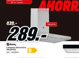 MediaMarkt BALAY Campana decorativa 3BC097EX oferta