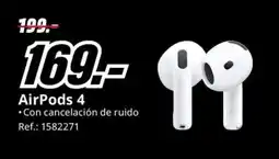 MediaMarkt AirPods 4 oferta