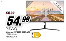 MediaMarkt PEAQ Monitor 22" PMO S225-VFC oferta