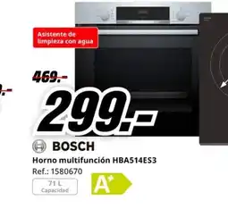 MediaMarkt BOSCH Horno multifunción HBA514ES3 oferta