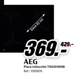 MediaMarkt AEG Placa inducción TO63IV00IB oferta