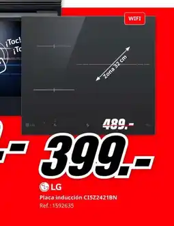 MediaMarkt LG Placa inducción CI5Z2421BN oferta
