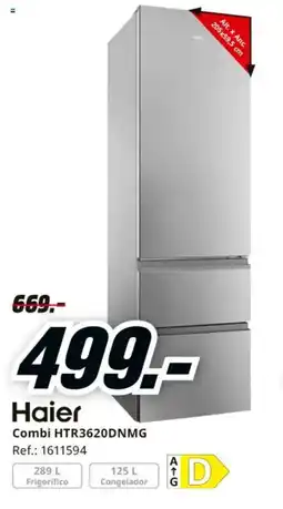 MediaMarkt HAIER Combi HTR3620DNMG oferta