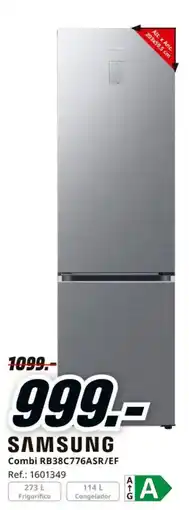 MediaMarkt SAMSUNG Combi RB38C776ASR/EF oferta