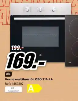 MediaMarkt Horno multifunción OBO 311-1 A oferta