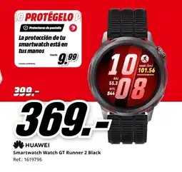 MediaMarkt HUAWEI Smartwatch Watch GT Runner 2 Black oferta