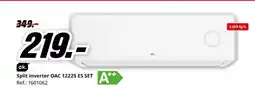 MediaMarkt Split inverter OAC 12225 ES SET oferta
