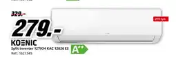 MediaMarkt KOENIC Split inverter 127934 KAC 12026 ES oferta