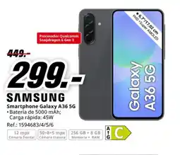 MediaMarkt SAMSUNG Smartphone Galaxy A36 5G oferta