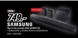 MediaMarkt SAMSUNG Barra de sonido HW-Q990F/ZF oferta