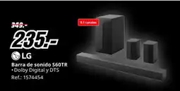 MediaMarkt LG Barra de sonido S60TR oferta