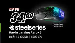 MediaMarkt STEELSERIES Ratón gaming Aerox 3 oferta