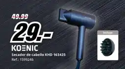 MediaMarkt KOENIC Secador de cabello KHD 163425 oferta